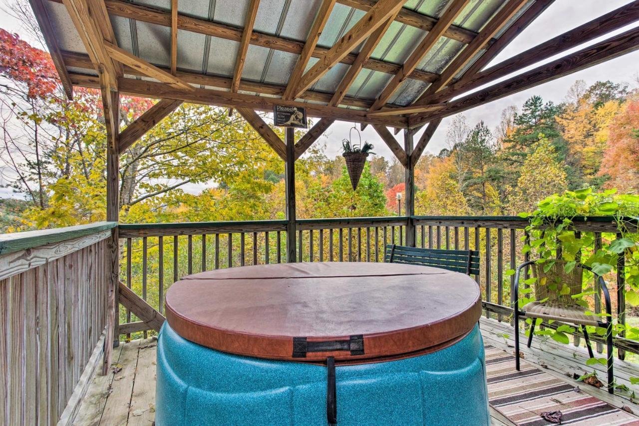 'Uncle Bunky'S' Bryson City Cabin With Hot Tub&Views Villa Eksteriør bilde