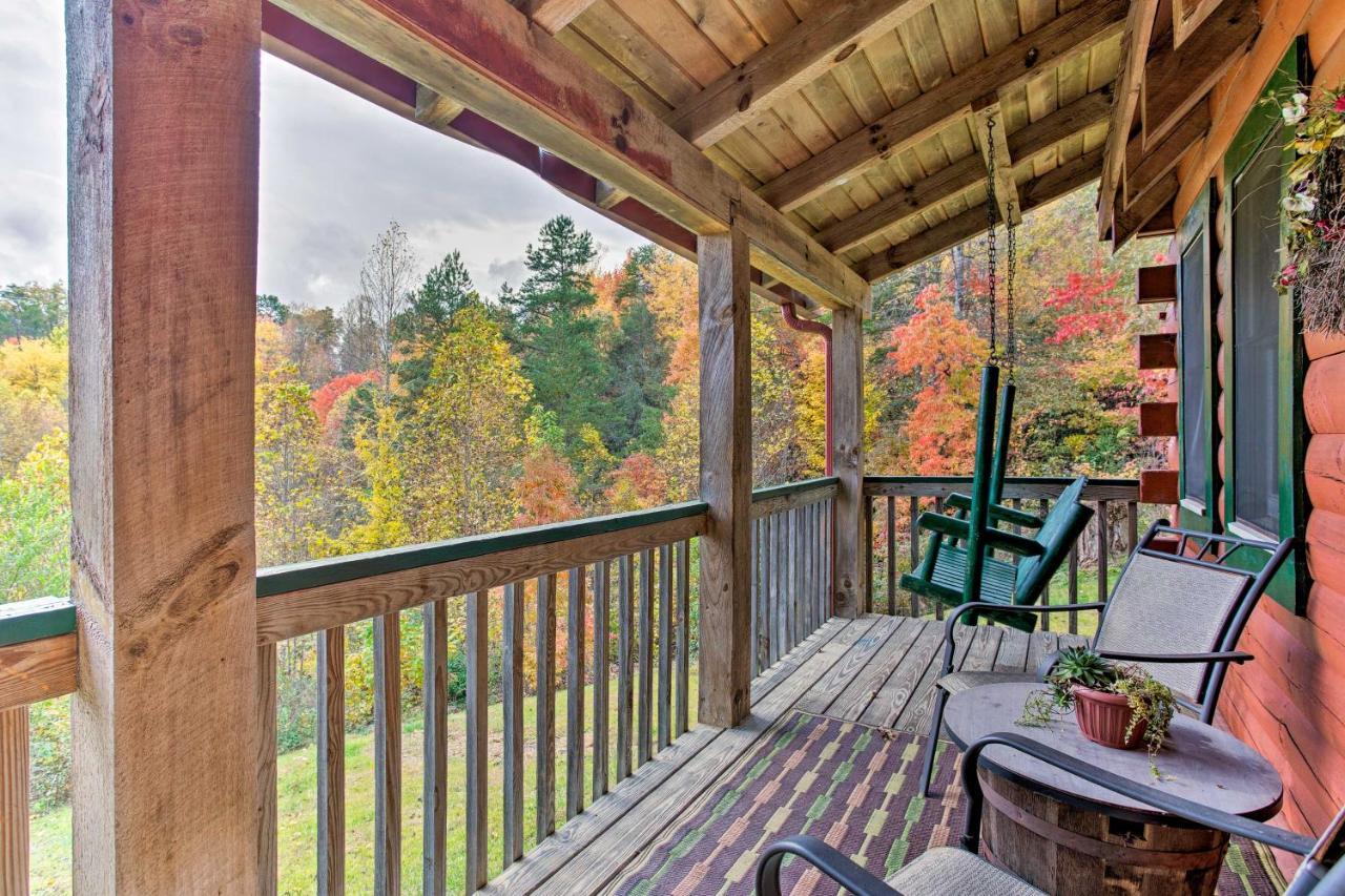 'Uncle Bunky'S' Bryson City Cabin With Hot Tub&Views Villa Eksteriør bilde