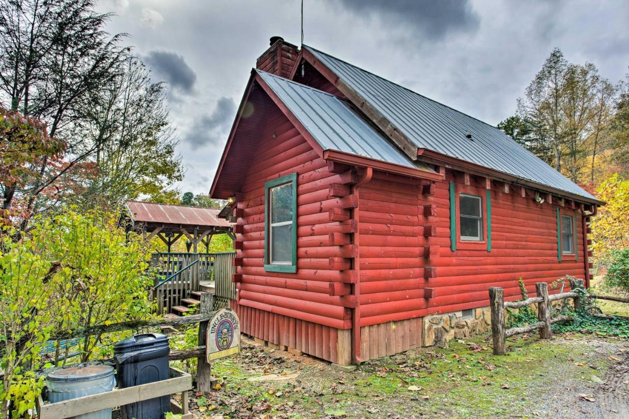 'Uncle Bunky'S' Bryson City Cabin With Hot Tub&Views Villa Eksteriør bilde